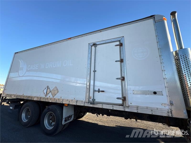 Western Star 4900SB 6x4 Van Truck شاحنات ذات هيكل صندوقي