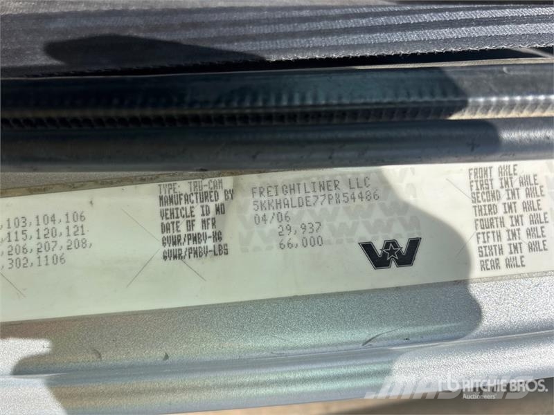 Western Star 4900SB 8x4 Live-Bottom Truck Andere Fahrzeuge
