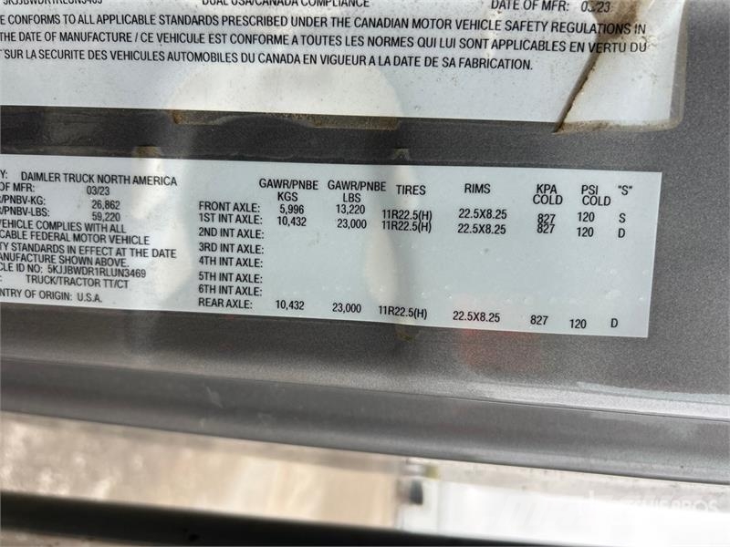 Western Star 49X 6x4 T/A Sleeper Truck Tractor Trekkvogner