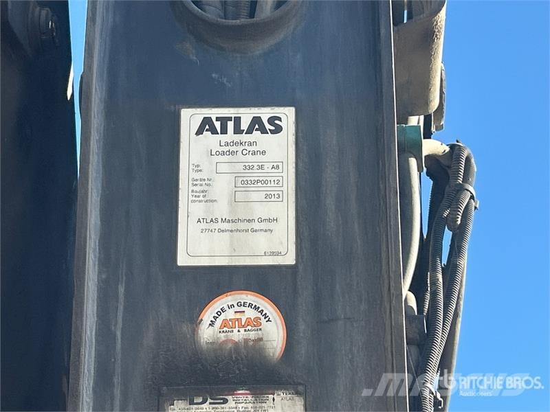 Western Star Atlas 332.3E 12313 lb Knuckle Boom on  Western Sta Автокрани