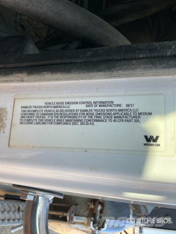 Western Star Foremost on Western Star 4700 6x4 Vacuum Excavato Paine-/imuautot