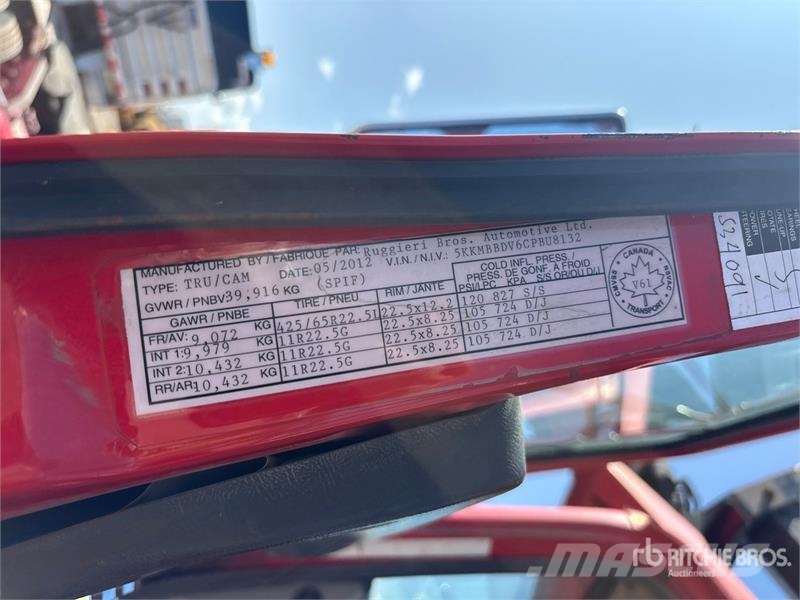 Western Star WB 610.24 7720 lb Knuckle Boom on Western Star 480 크레인 트럭