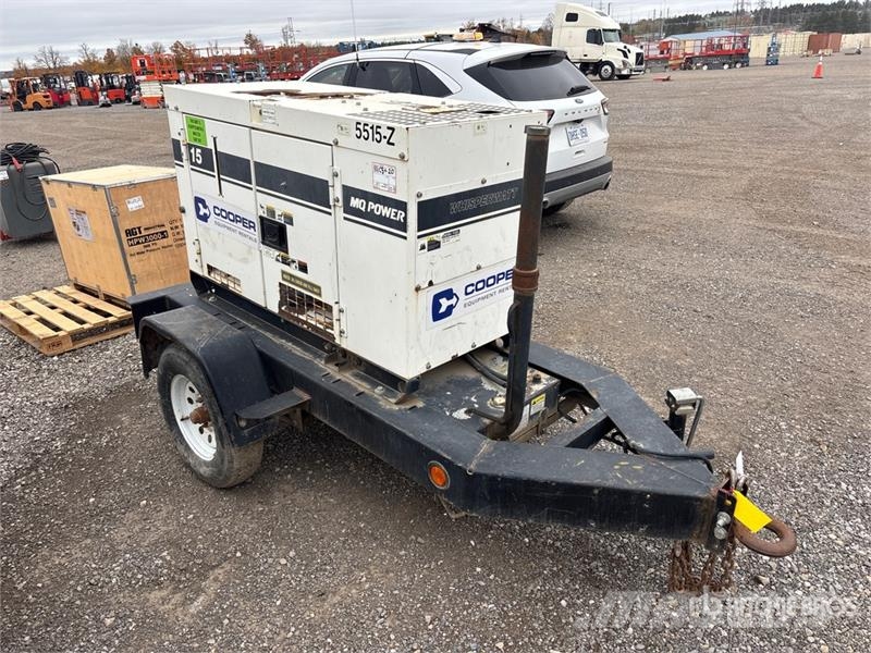 Whisperwatt 14 kVA Mobile Generator Set Dīzeļģeneratori