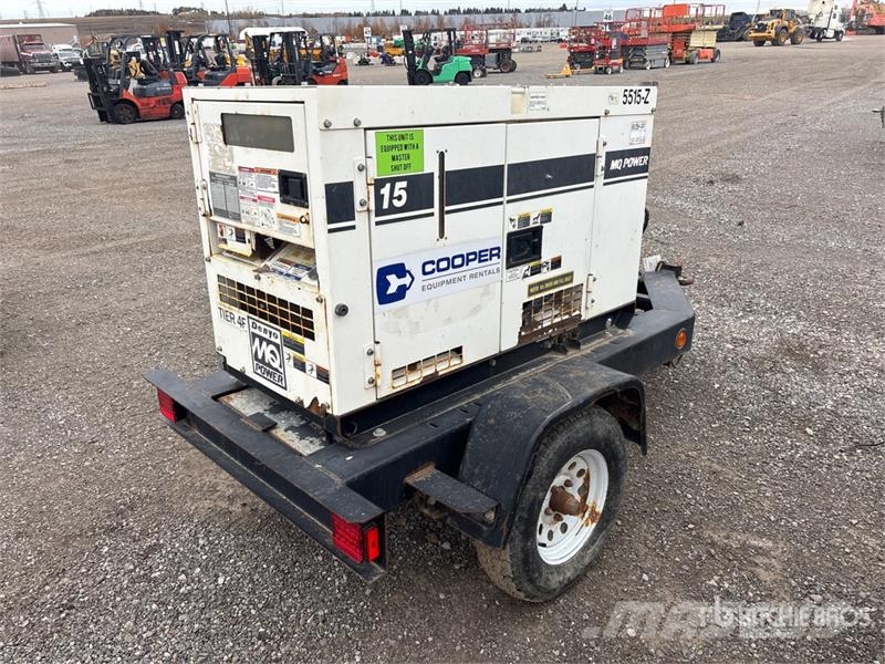 Whisperwatt 14 kVA Mobile Generator Set Dīzeļģeneratori