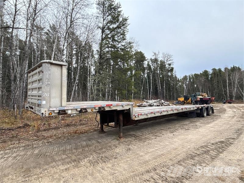 Wilson 47 ft T/A Step Deck Trailer لوادر منخفضة