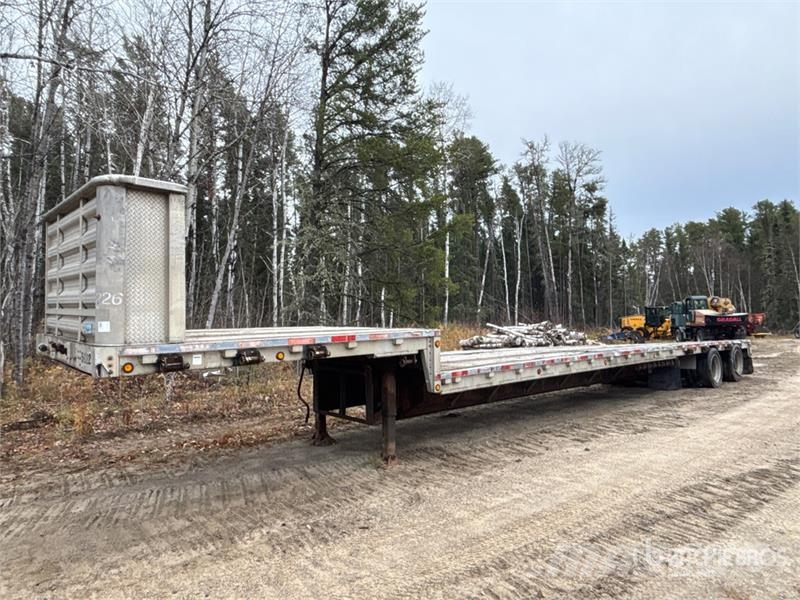 Wilson 47 ft T/A Step Deck Trailer لوادر منخفضة