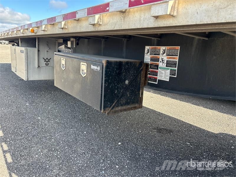 Wilson 48 ft T/A Spread Axle Flatbed Trailer مقطوروات مسطحة/مفصلية الجوانب