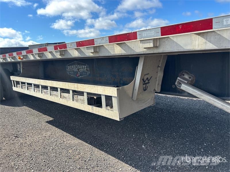 Wilson 48 ft T/A Spread Axle Flatbed Trailer مقطوروات مسطحة/مفصلية الجوانب