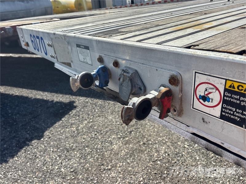 Wilson AFI 53 ft T/A Spread Axle Flatbed Trailer Vlakke laadvloer