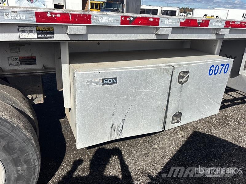 Wilson AFI 53 ft T/A Spread Axle Flatbed Trailer Vlakke laadvloer