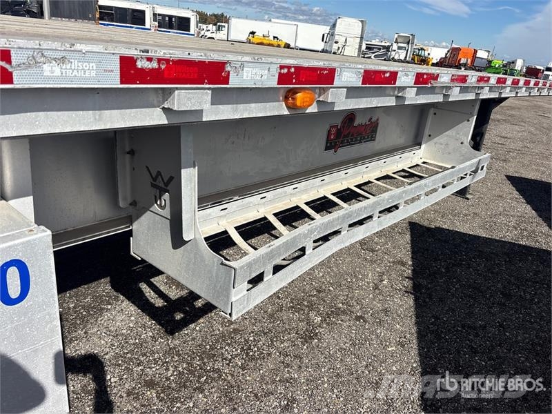 Wilson AFI 53 ft T/A Spread Axle Flatbed Trailer Vlakke laadvloer