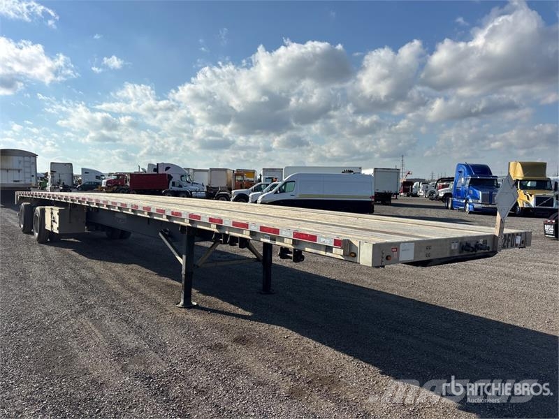 Wilson Roadbrute 53 ft T/A Spread Axle Flatbed Trailer Rimorchi con sponde ribaltabili
