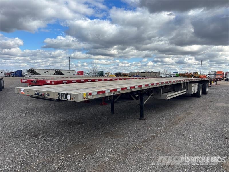 Wilson Roadbrute 53 ft T/A Flatbed Trailer Rimorchi con sponde ribaltabili