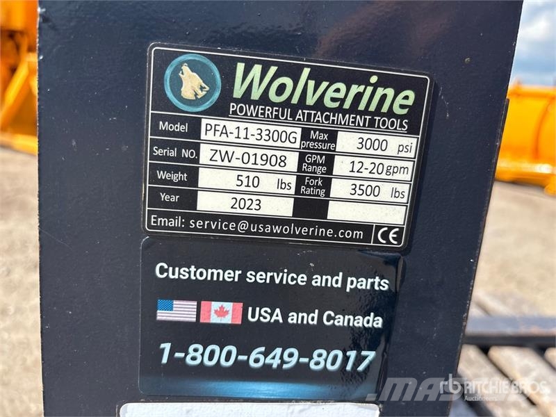 Wolverine 42 in Forklift Fork Attachment Gabeln