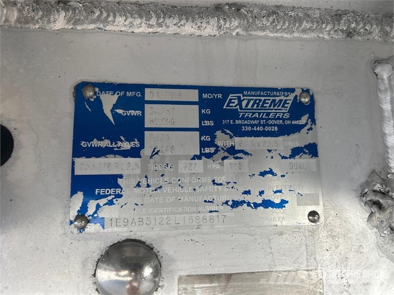 Xtreme 51 ft T/A Spread Axle Step Deck Trailer Низькорамні причепи