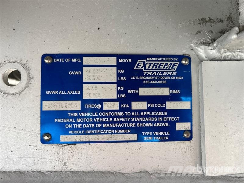 Xtreme 51FTX 51 ft T/A Step Deck Trailer Low loaders