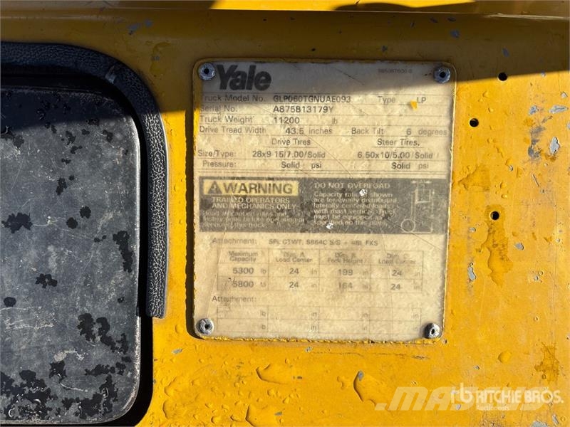 Yale GLP060 شاحنات ذات رافعات شوكية - أخرى