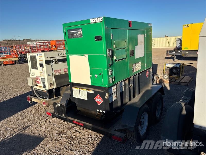 Yamabiko DGM60MK 60 KVA Mobile Generator Set (Inop Générateurs diesel