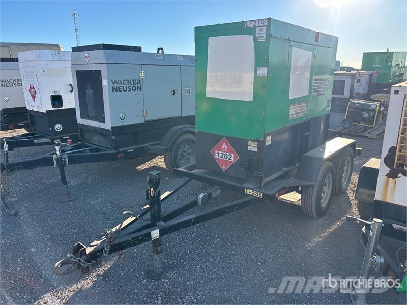 Yamabiko DGM60MK 60 KVA Mobile Generator Set (Inop Générateurs diesel