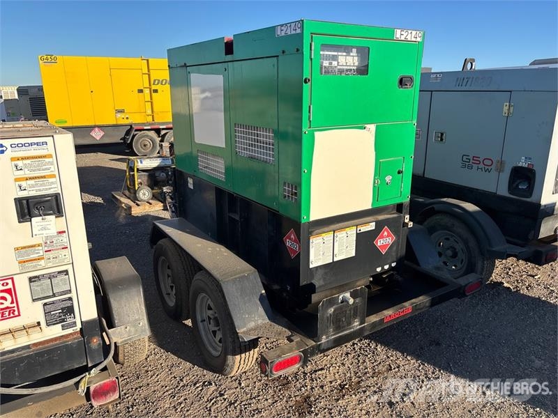 Yamabiko DGM60MK 60 KVA Mobile Generator Set (Inop Générateurs diesel