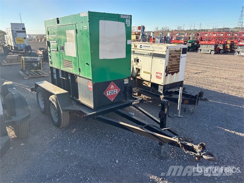 Yamabiko DGM60MK 60 KVA Mobile Generator Set (Inop Générateurs diesel