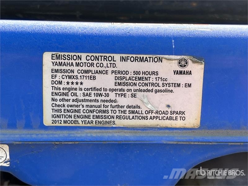 Yamaha EF2600 Generator Set Dieselgeneraattorit