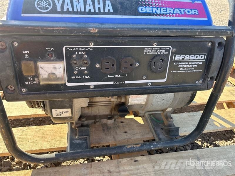 Yamaha EF2600 Portable Generator Set Muut generaattorit