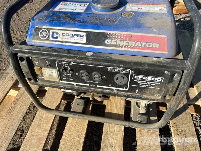 Yamaha EF2600 Portable Generator Set Ostali agregati