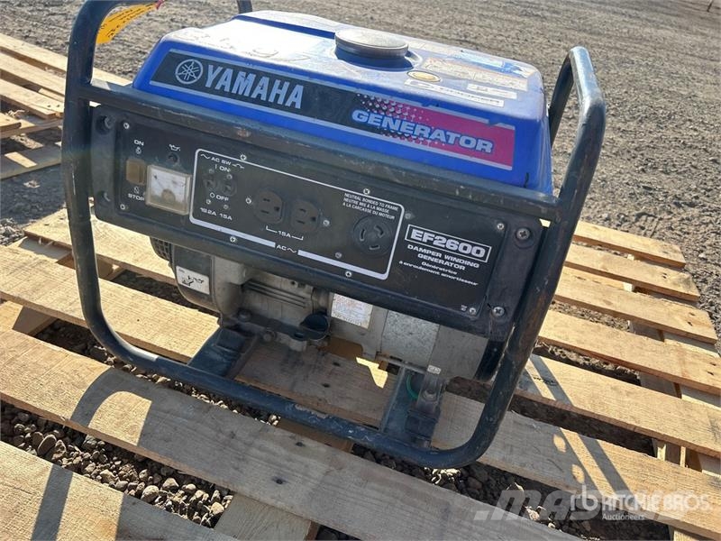 Yamaha EF2600 Portable Generator Set Muut generaattorit