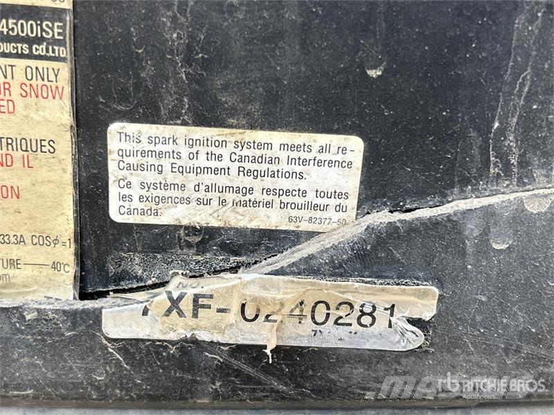 Yamaha EF4500ISE Generator Set (Inoperable) Dizel agregati