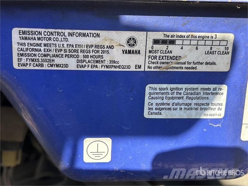 Yamaha EF5500DE Generator Set Dizel agregati