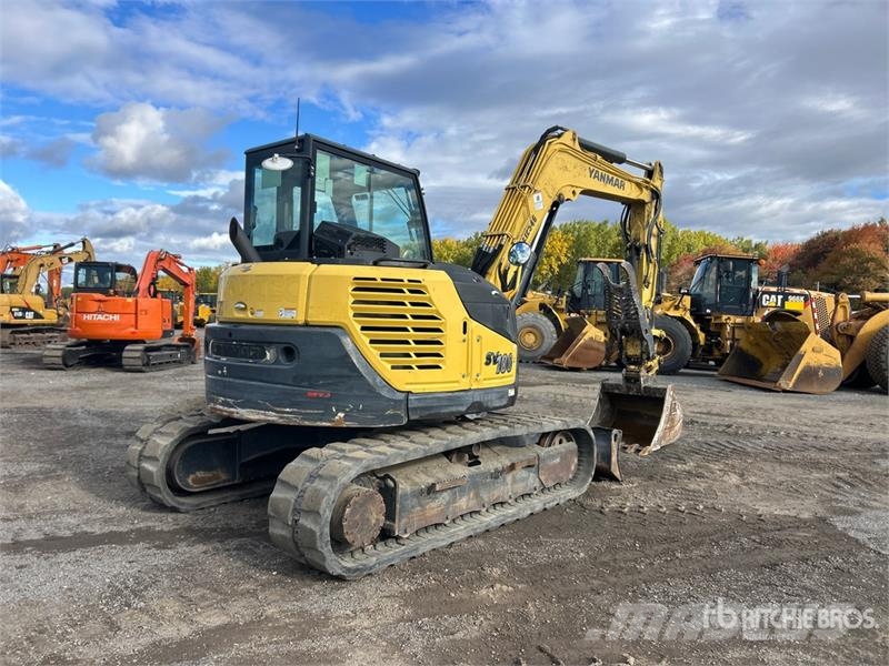 Yanmar SV100-2A Tracked Excavator Gravemaskiner på larvebånd