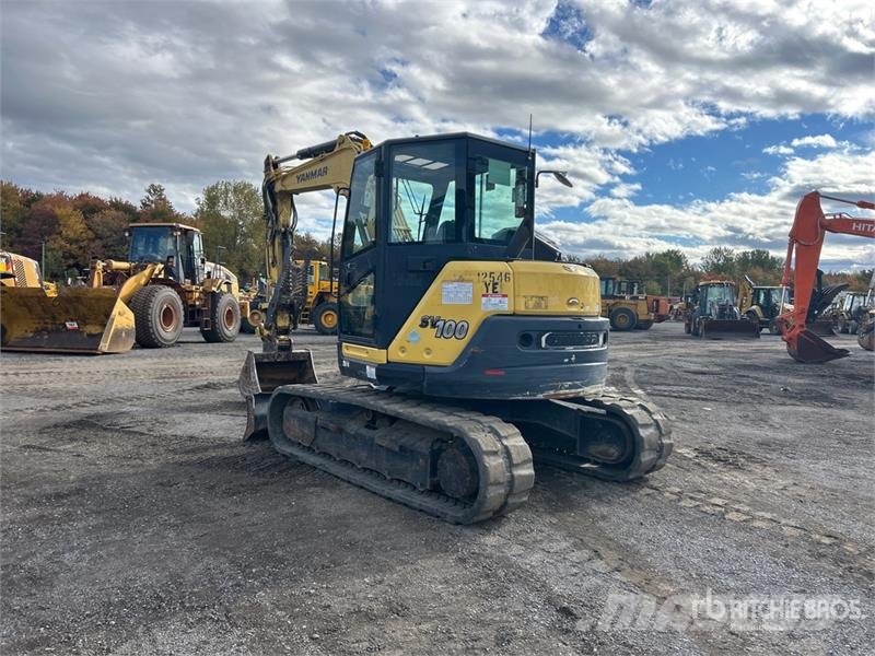 Yanmar SV100-2A Tracked Excavator Gravemaskiner på larvebånd