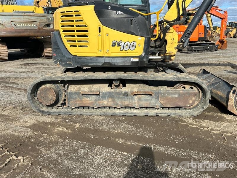 Yanmar SV100-2A Tracked Excavator Gravemaskiner på larvebånd