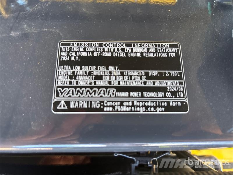 Yanmar V4-7 Wheel Loader Pale gommate