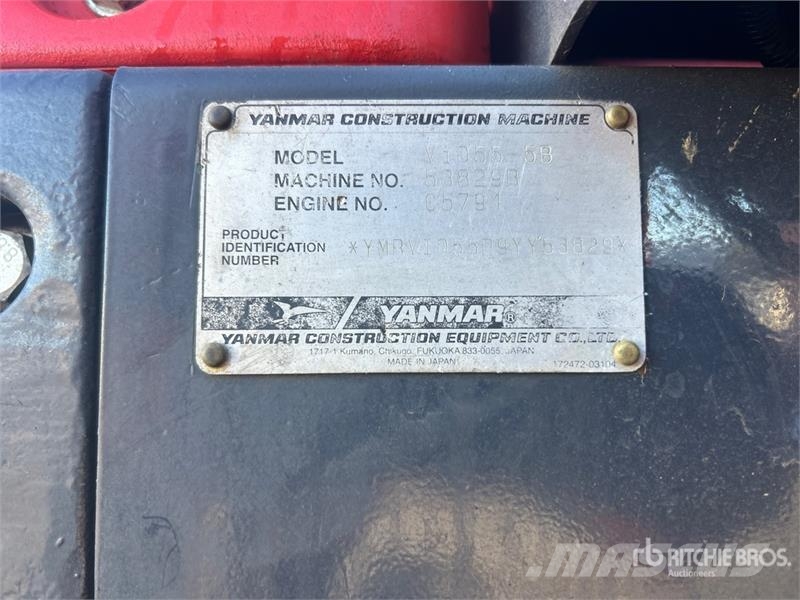 Yanmar ViO55-5B Mini Excavator حفارات صغيرة أقل من 7 طن (حفارات صغيرة)