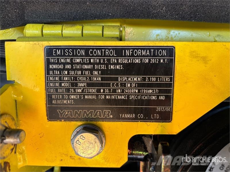 Yanmar ViO55-5B Mini Excavator حفارات صغيرة أقل من 7 طن (حفارات صغيرة)