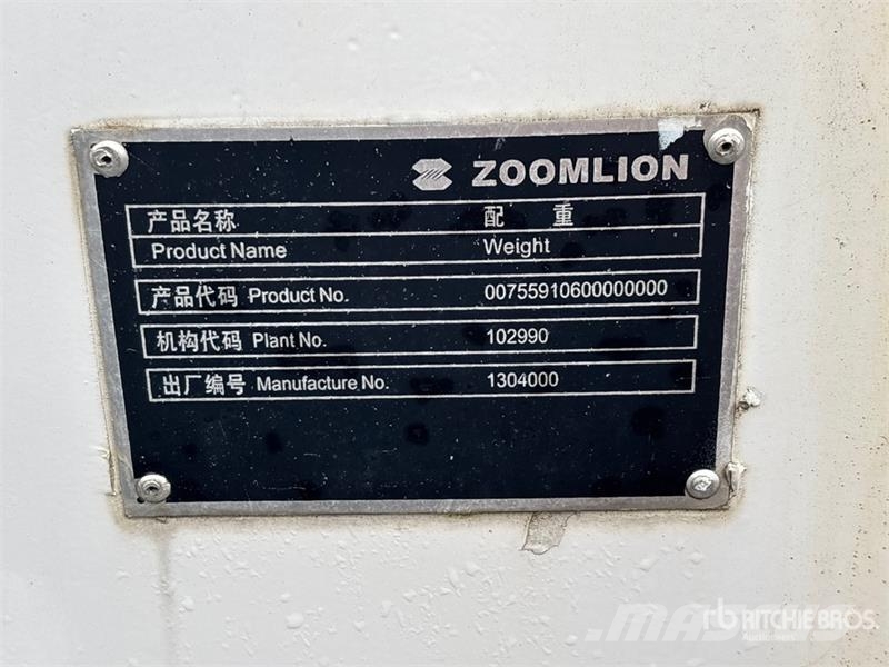 Zoomlion RT60 4x4x4 Rough Terrain Crane Raske maastiku tõstukid