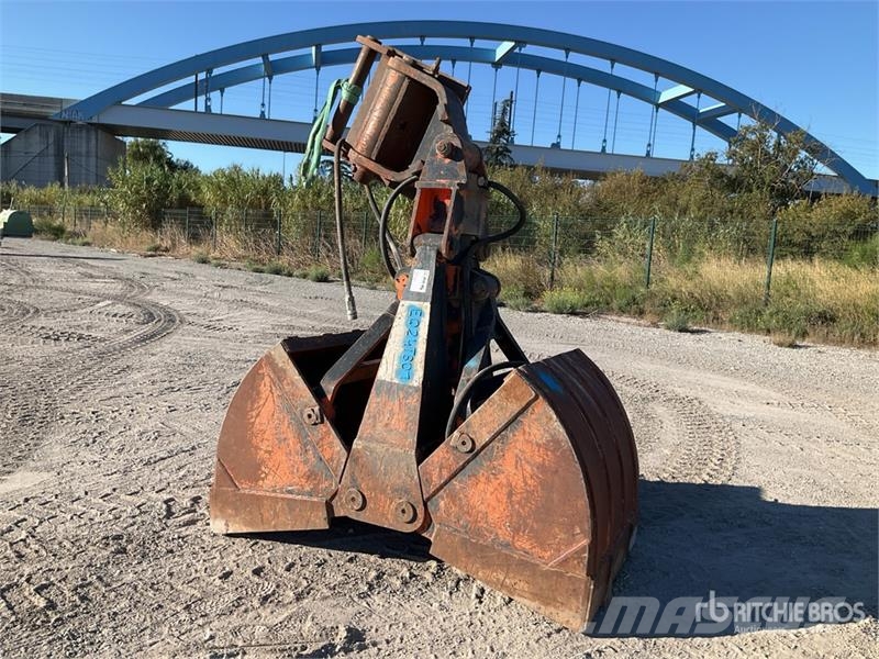  1000 mm Benne Preneuse Clamshell Grapple خطاطيف