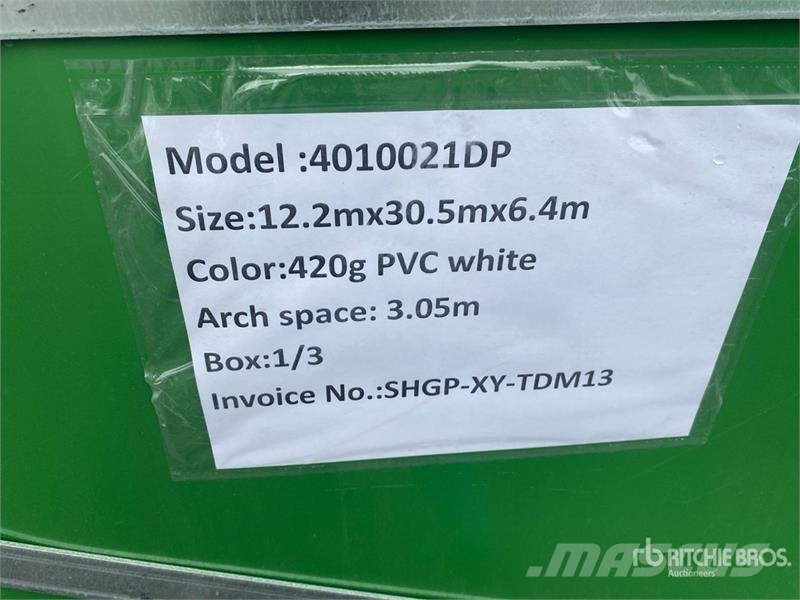 12.2 m x 30.5 m Storage Building Jeklene gradbene konstrukcije