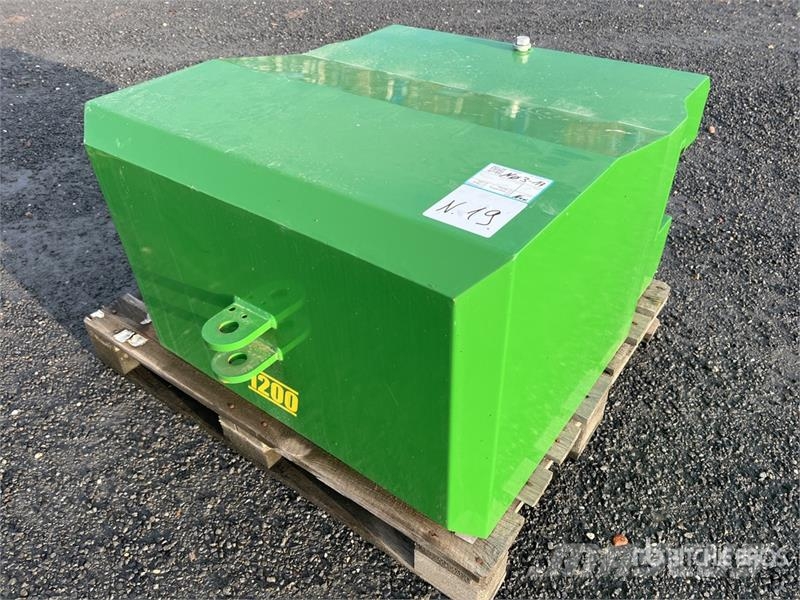 1200 kg Tractor Weights (Unused) Prednji tegovi