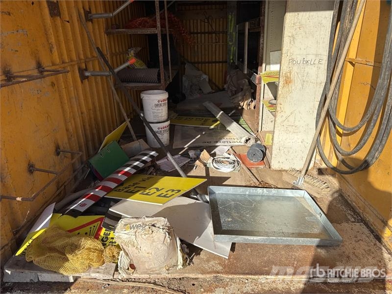 20 ft Conteneur Pieds Storage Container Container αποθήκευσης