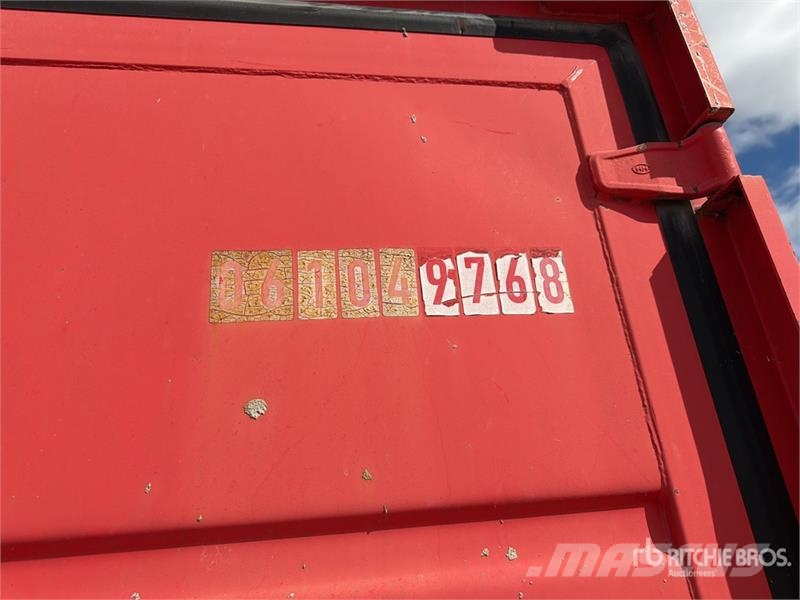 20 ft Conteneur Pieds Storage Container Conteneurs de stockage