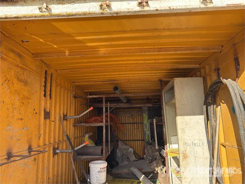 20 ft Conteneur Pieds Storage Container Container αποθήκευσης