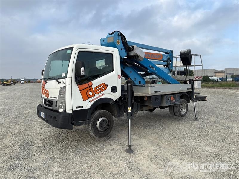  2015 Isoli PNT205 NHD 18.1 m on Nissan Cabstar Cab Avtokošare