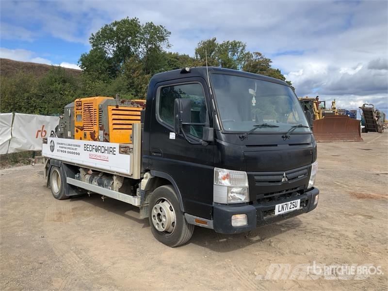 2021 Mitsubishi Fuso FE 4x2 Flatbed Dump Truck C/W Flatbed/Dropside trucks