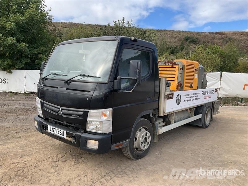 2021 Mitsubishi Fuso FE 4x2 Flatbed Dump Truck C/W Flatbed/Dropside trucks