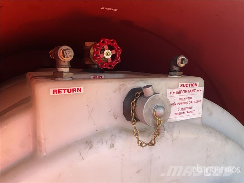 2140 L Skid Mounted Plastic Diesel Fuel Tank Bränsle och tillsatstankar