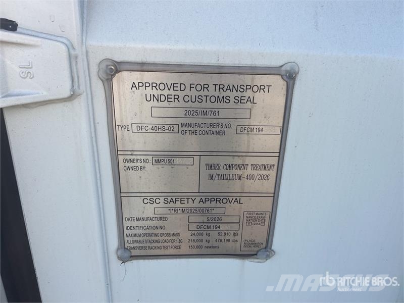  40 ft Multi-Door Storage Container Kontejneri za skladištenje
