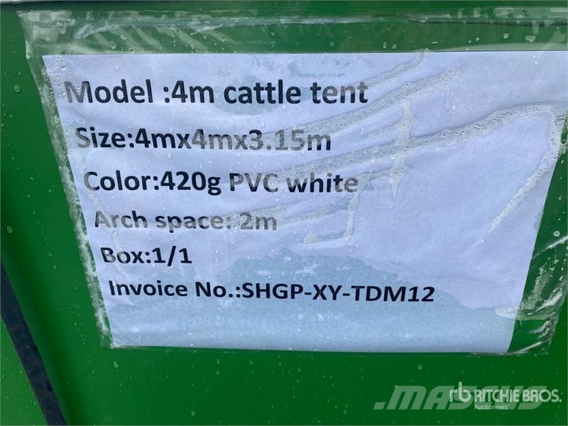 4m x x 3.15m Livestock Shelter Alte remorci